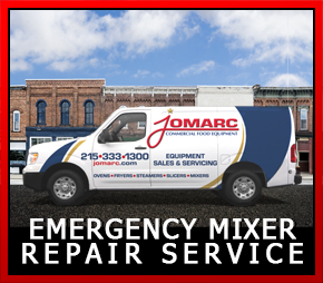 Emergency Commercial Food Equipment Repair open on Christmas and New Year's Day Jomarc is always open for repair Restaurant Equipment in South Jersey Counties: Burlington, Mercer, Camden, Gloucester, Cumberland, Salem, Cape May, Atlantic, Ocean 