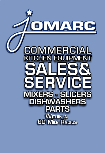 Jomarc Hobart Commercial Kitchen Equipment Sales & Service Hobart mixers, slicers, dishwashers, hobart parts, within a 60 mile radius