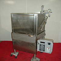 Reconditioned hobart 
dishwasher model am-14 
corner unit 208/230 
1 or 3 phase electric heat.