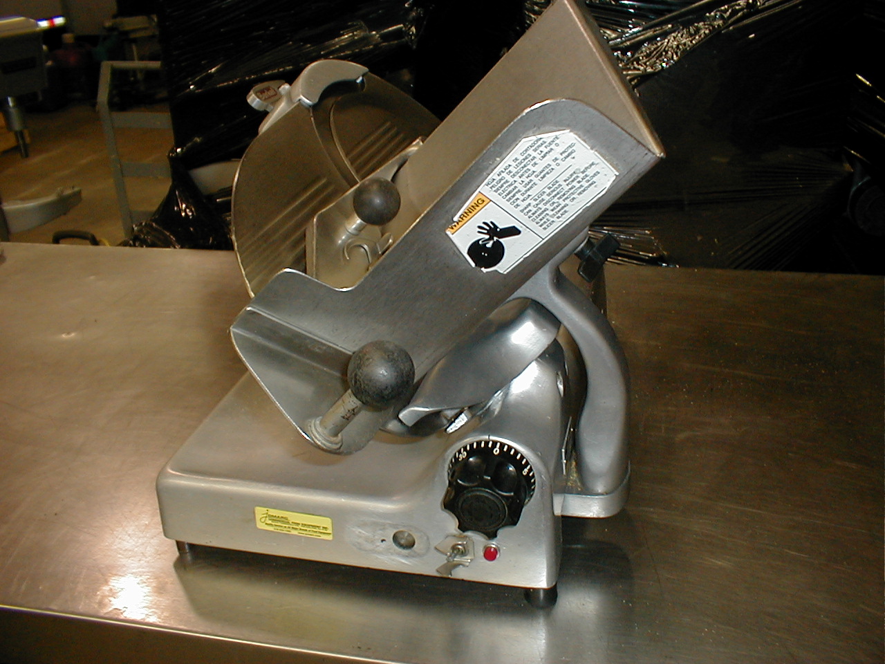 Used Berkel slicer model 807 12 inch blade.