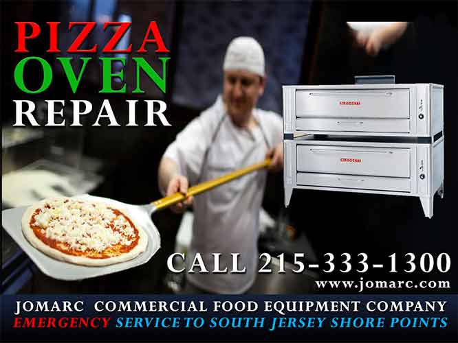 Emergency Commercial Food Equipment Repair open on Christmas and New Year's Day Jomarc is always open for repair Restaurant Equipment in South Jersey Counties: Burlington, Mercer, Camden, Gloucester, Cumberland, Salem, Cape May, Atlantic, Ocean 